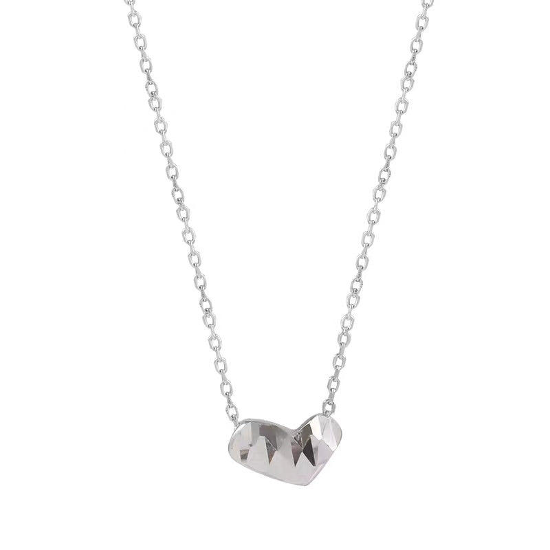 【Jooli Jewellery】 Lover Necklace 雙面愛心項鍊 | S925銀飾