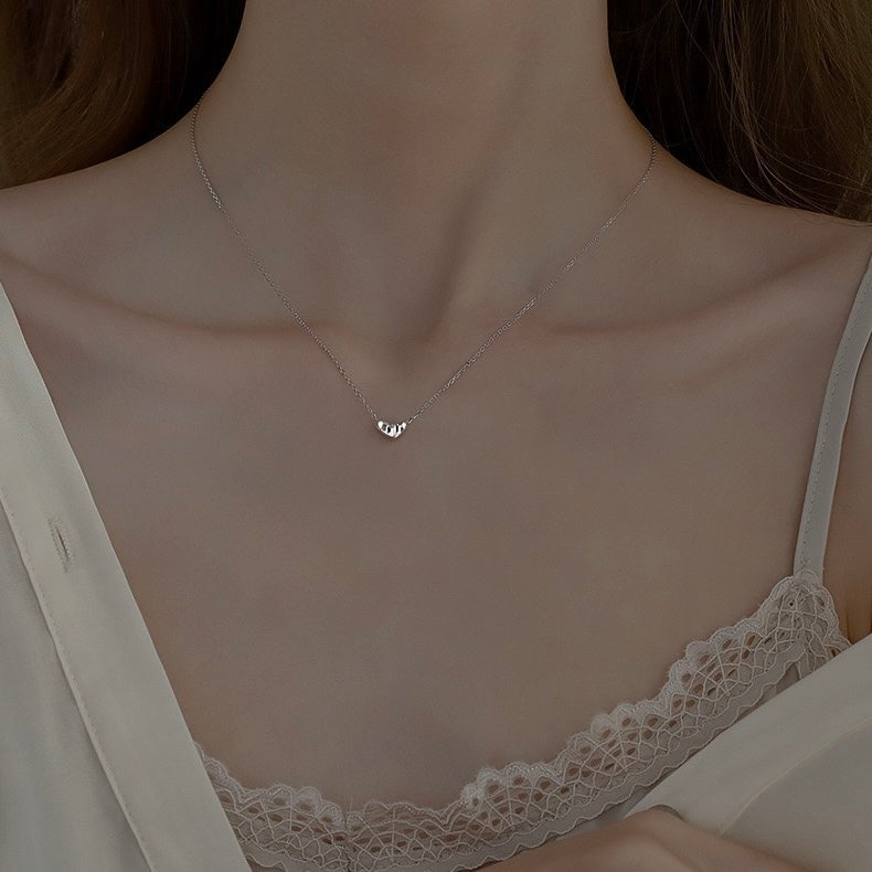 【Jooli Jewellery】 Lover Necklace 雙面愛心項鍊 | S925銀飾