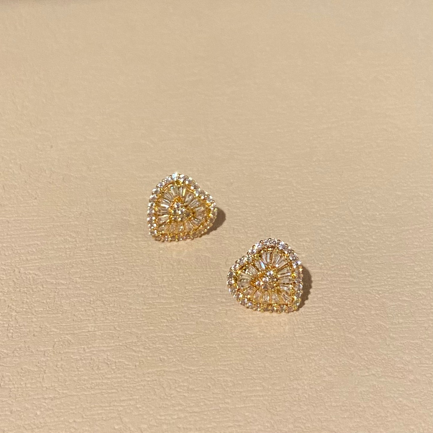 【Jooli Jewellery】Limerence滿鑽耳環|18k鍍金飾品|鋯石耳環