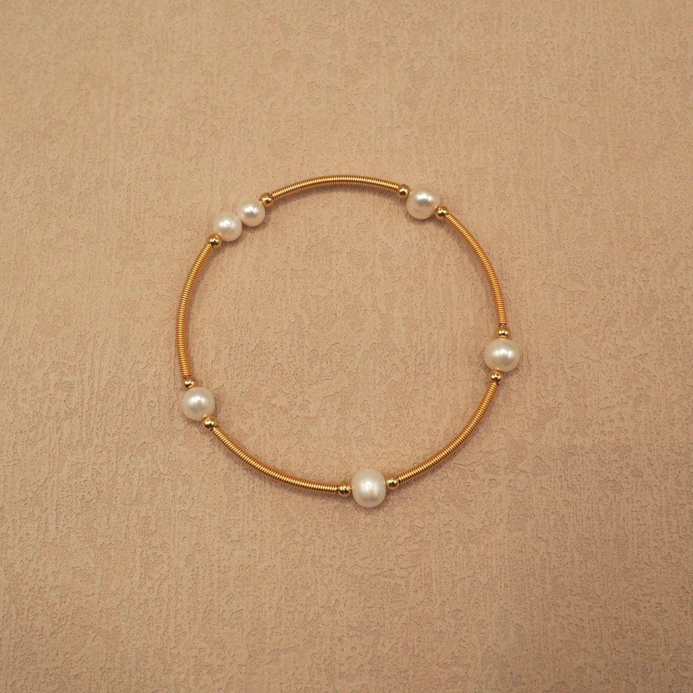 【Jooli Jewellery】Ethereal珍珠手環|18k鍍金飾品|手鍊