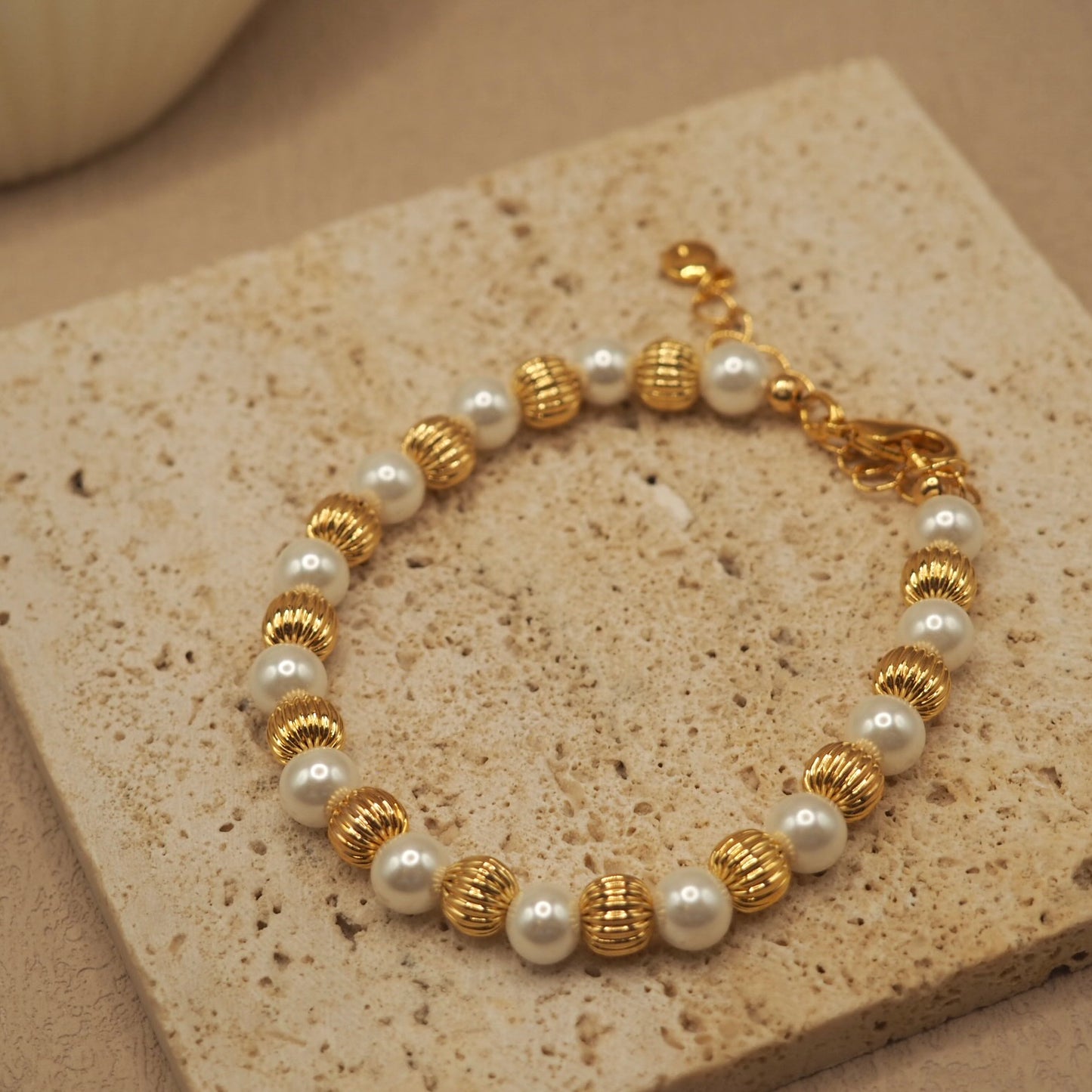 【Jooli Jewellery】Ethereal人魚手鍊|18k鍍金飾品|手鍊