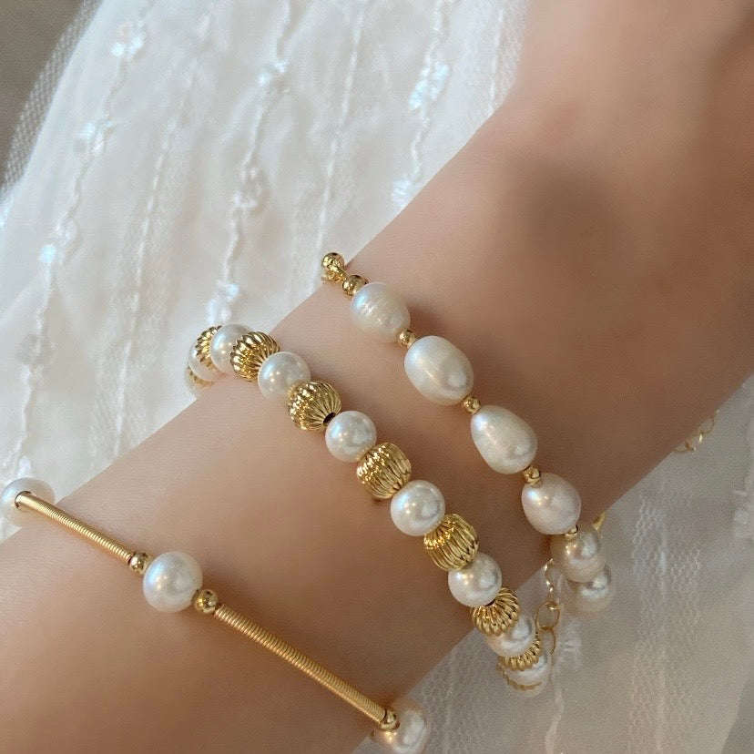 【Jooli Jewellery】Ethereal人魚手鍊|18k鍍金飾品|手鍊