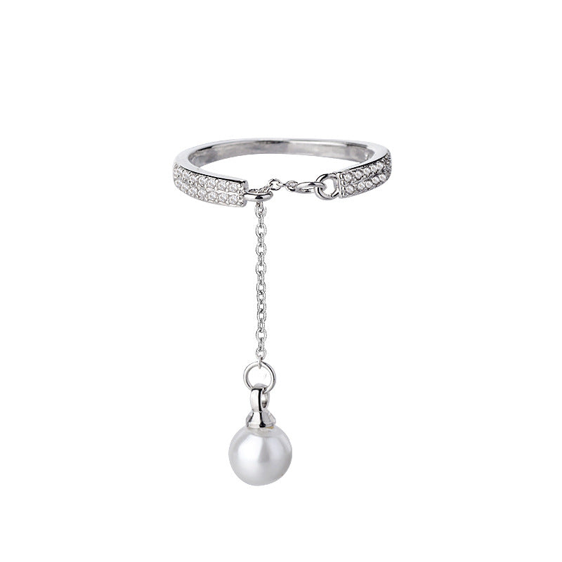 【Jooli Jewellery】 Pearl Ring 珍珠戒指 ｜ S925銀飾品